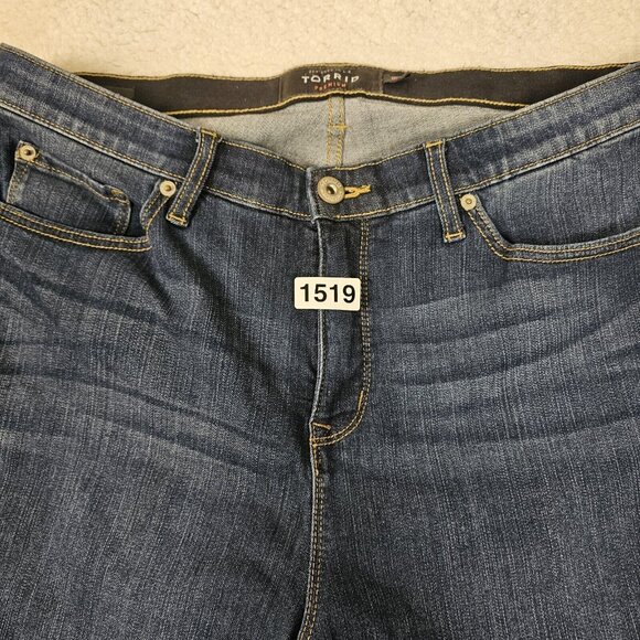 Torrid Premium Jeans Womens 18 Sky High Skinny Blue Denim Plus Size Ankle Preppy - Picture 14 of 14
